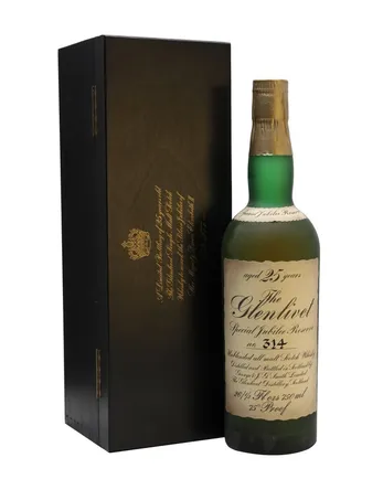Glenlivet 25 jaar oud Silver Jubilee