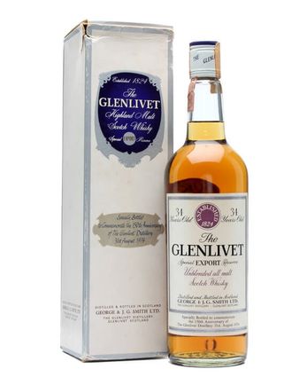 Glenlivet 34 jaar oud 150th Anniversary