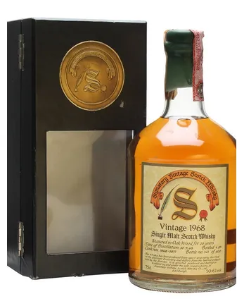 Glenlivet 1968 20 jaar oud Cask #5868 5877 Signatory