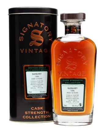 Glenlivet 1996 14 jaar oud Sherry Butt Signatory