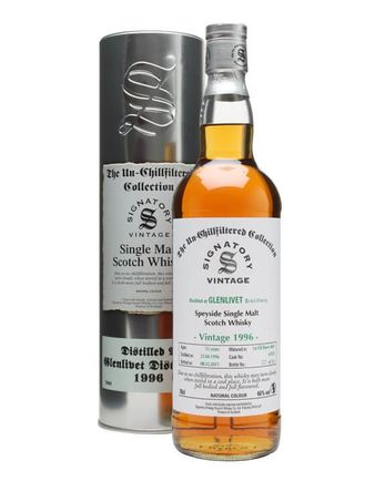 Glenlivet 1996 15 jaar oud Cask #67678 Signatory Un-Chillfiltered Collection