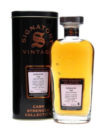 Glenlochy 1980 29 jaar oud Cask #2649 Signatory Cask Strength Collection