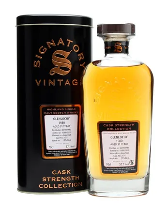 Glenlochy 1980 31 jaar oud Cask #2825 Signatory Cask Strength Collection