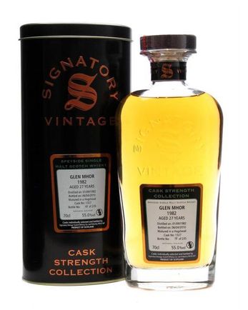 Glen Mhor 1982 27 jaar oud Cask #1327 Signatory Cask Strength Collection