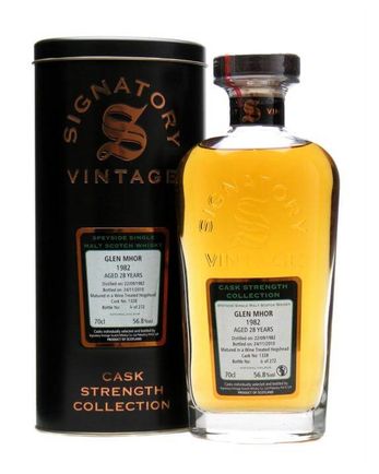 Glen Mhor 1982 28 jaar oud Cask# 1328 Signatory Cask Strength Collection