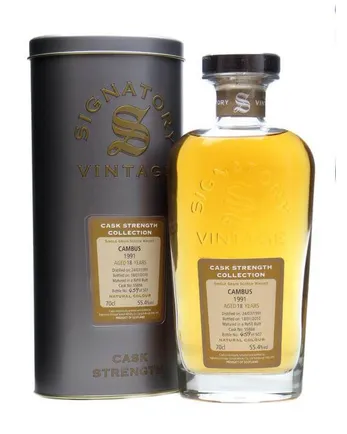Cambus 1991 18 jaar oud Signatory