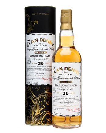 Cambus 1975 36 jaar oud Bourbon Cask HH7252 Clan Denny