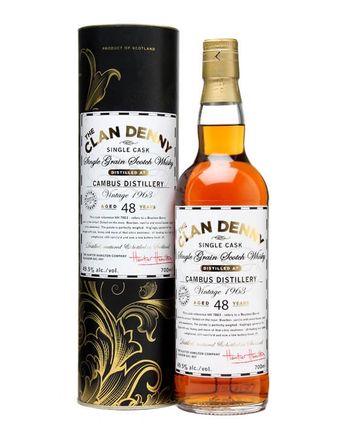 Cambus 1963 48 jaar oud Cask HH 7863 Clan Denny