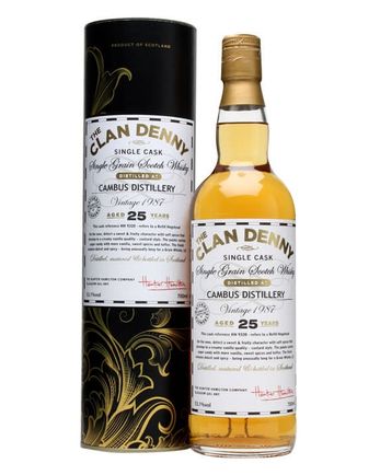 Cambus 1987 25 jaar oud Hogshead #9320 Clan Denny