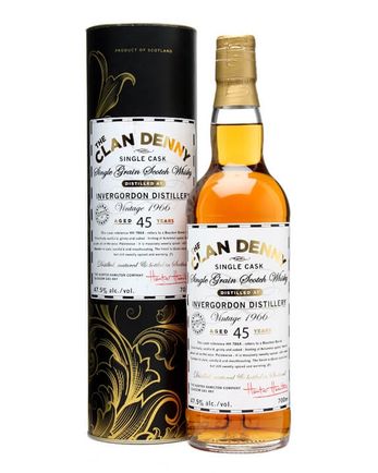 Invergordon 1966 45 jaar oud Cask HH7864 Clan Denny