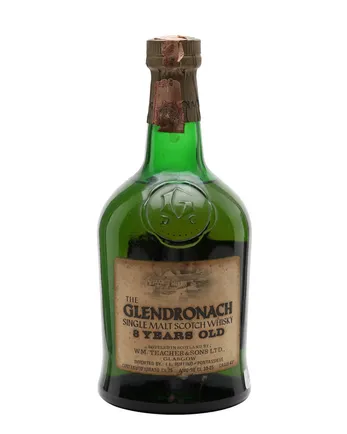 Glendronach 8 jaar oud Dumpy Bottled 1970s
