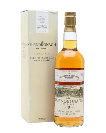 Glendronach 12 jaar oud Original Bottled 1980's