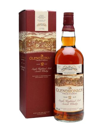 Glendronach 12 jaar oud Traditional Bottled 1980s