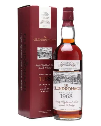 Glendronach 1968 25 jaar oud ANA Sherry Cask# 1
