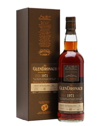 Glendronach 1971 43 jaar oud Sherry PX Puncheon #2920