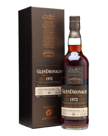 Glendronach 1972 39 jaar oud Oloroso Sherry Butt #716