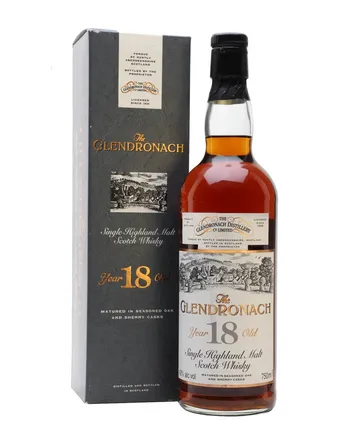 Glendronach 1975 18 jaar oud Sherry Cask