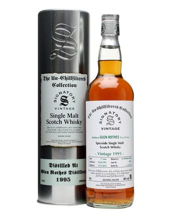 Glenrothes 1995 17 jaar oud Sherry Butt #6975 Signatory Un-chillfiltered Collection