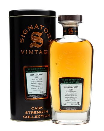 Glentauchers 1981 30 jaar oud Cask #1050 Signatory