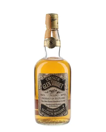 Glenturret Tayside 8 jaar oud Bottled 1970's