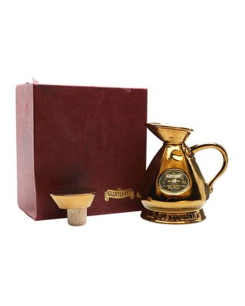 Glenturret 15 jaar oud Gold Ceramic Bottled 1980s