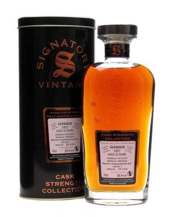 Glenugie 1977 32 jaar oud Oloroso Finish Signatory Cask Strength Collection