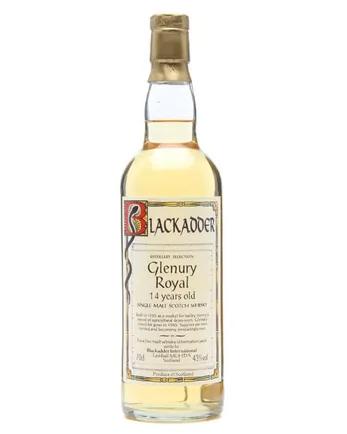 Glenury Royal 14 jaar oud Blackadder