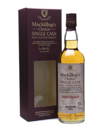 Highland Park 1981 28 jaar oud Mackillop's