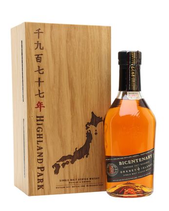 Highland Park 1977 21 jaar oud Bicentenary Repatriation