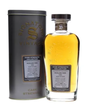Highland Park 1990 18 jaar oud Sherry Butt #15692 Signatory