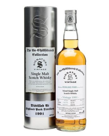 Highland Park 1991 20 jaar oud Sherry Butt #15116 Signatory Un-Chillfiltered Collection