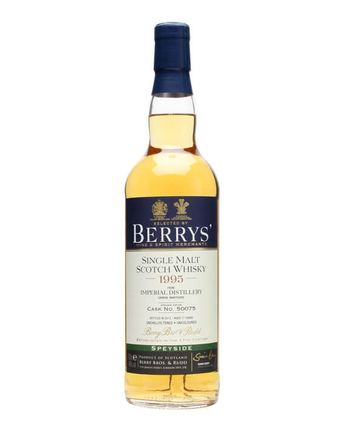 Imperial 1995 17 jaar oud Cask #50075 Berry Bros & Rudd