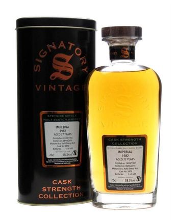 Imperial 1982 27 jaar oud Cask #3973 Signatory
