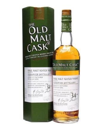 Inchgower 1974 34 jaar oud Refill Hogshead #5125 Douglas Laing Old Malt Cask