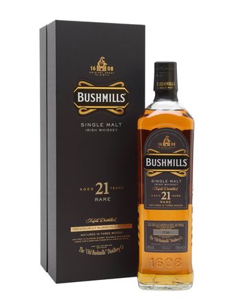 Bushmills Malt 21 jaar oud Madeira Finish