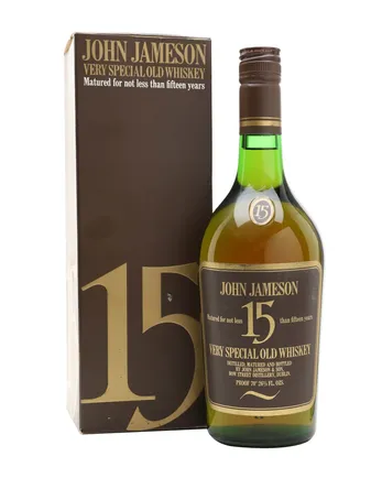 Jameson 15 jaar oud Bottled 1970's