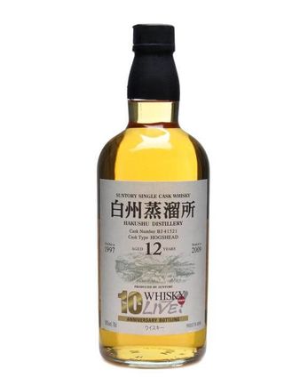 Hakushu 1997 12 jaar oud Whisky Live 10th Anniversary
