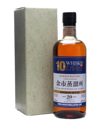 Nikka Yoichi 1989 20 jaar oud Whisky Live 10th Anniversary