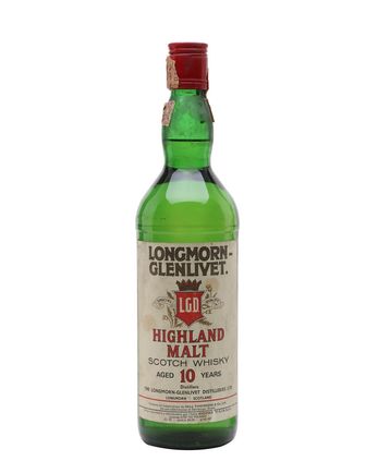 Longmorn Glenlivet 10 jaar oud Bottled 1980's