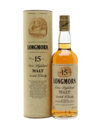 Longmorn 15 jaar oud Bottled 1990's