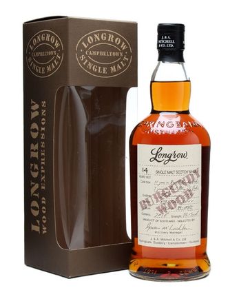 Longrow 1997 14 jaar oud Burgundy Wood