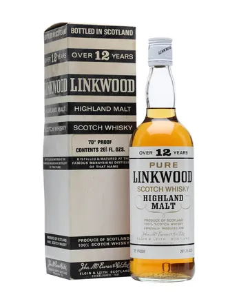 Linkwood 12 jaar oud Bottled 1970's