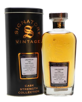 Linlithgow 1982 28 jaar oud Cask #2202 Signatory