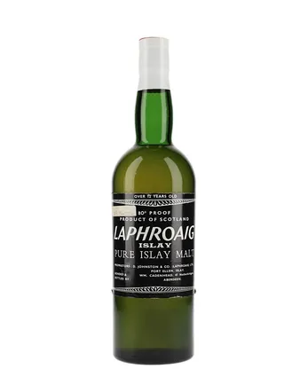Laphroaig Over 12 jaar oud Bottled 1960's