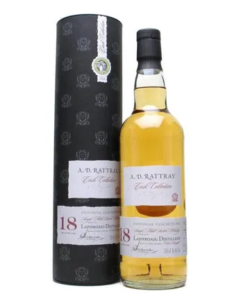 Laphroaig 1990 18 jaar oud Bourbon Cask Dewar Rattray Cask Collection