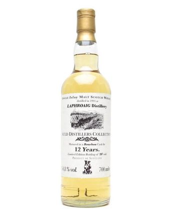 Laphroaig 1993 12 jaar oud Auld Dist's Coll'n Independent Bottling