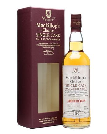 Laphroaig 1990 19 jaar oud Cask #11725 Mackillop's
