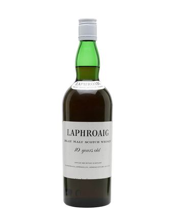 Laphroaig 10 jaar oud Bottled 1970's 75cl old label