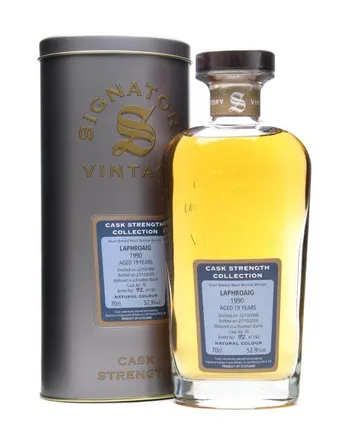 Laphroaig 1990 19 jaar oud Signatory