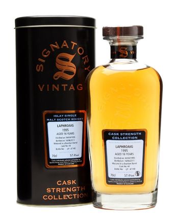 Laphroaig 1995 16 jaar oud Cask #44 Signatory